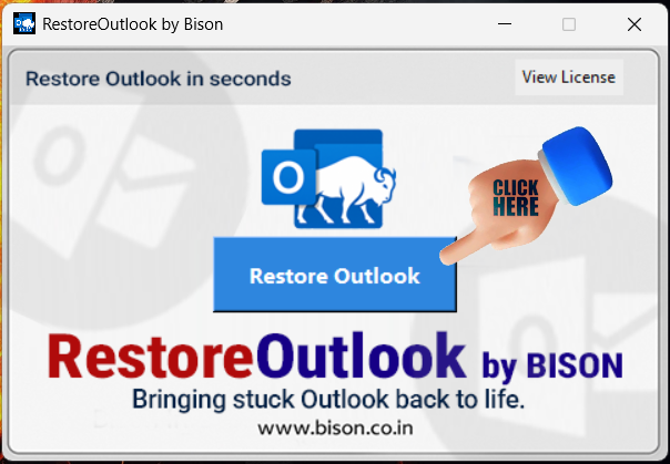 RestoreOutlook product screenshot 2
